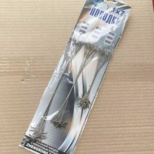 Набор поводков VITFISHING (серые) 60шт