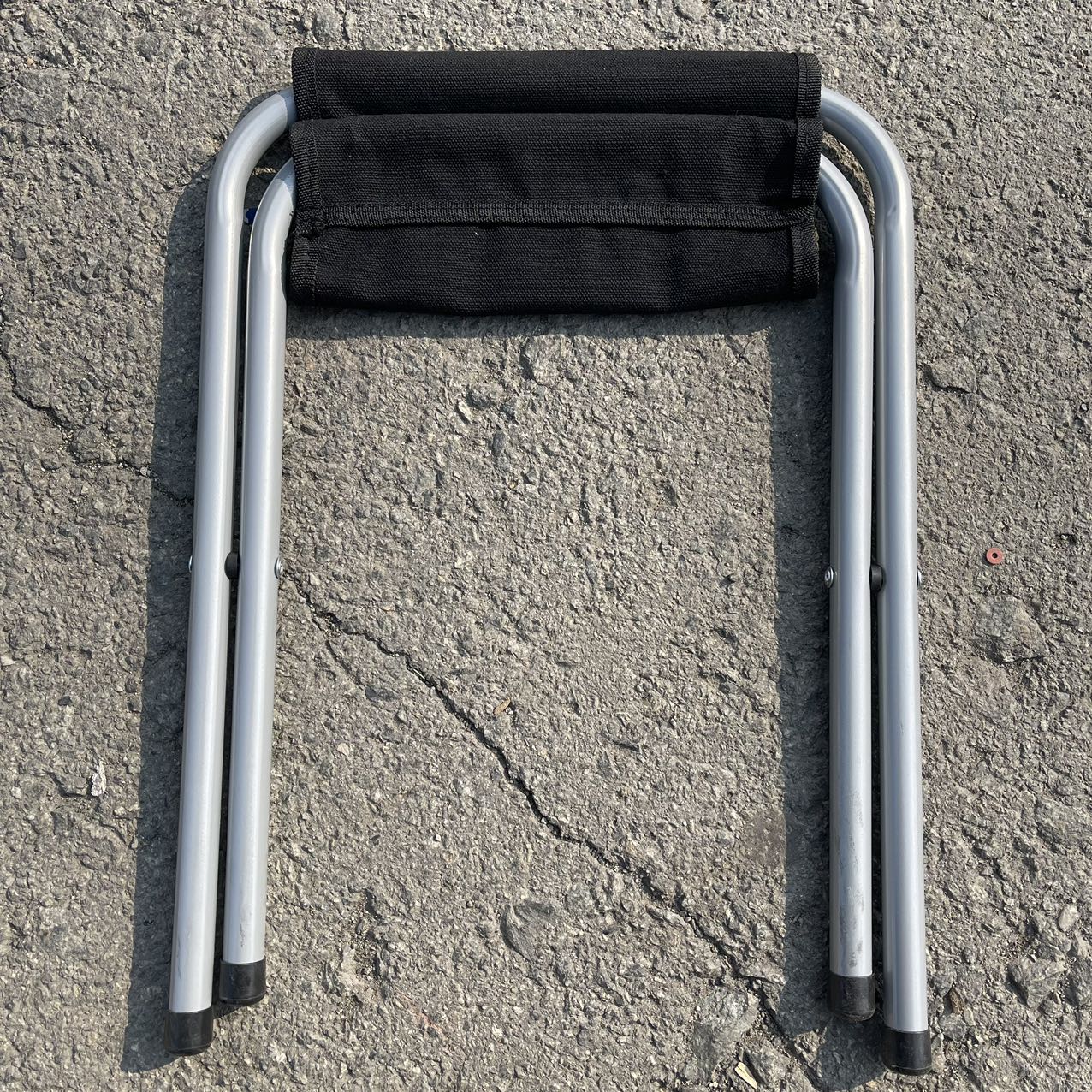 Табурет черный металлический без спинки 46х29*34cm — изображение 3