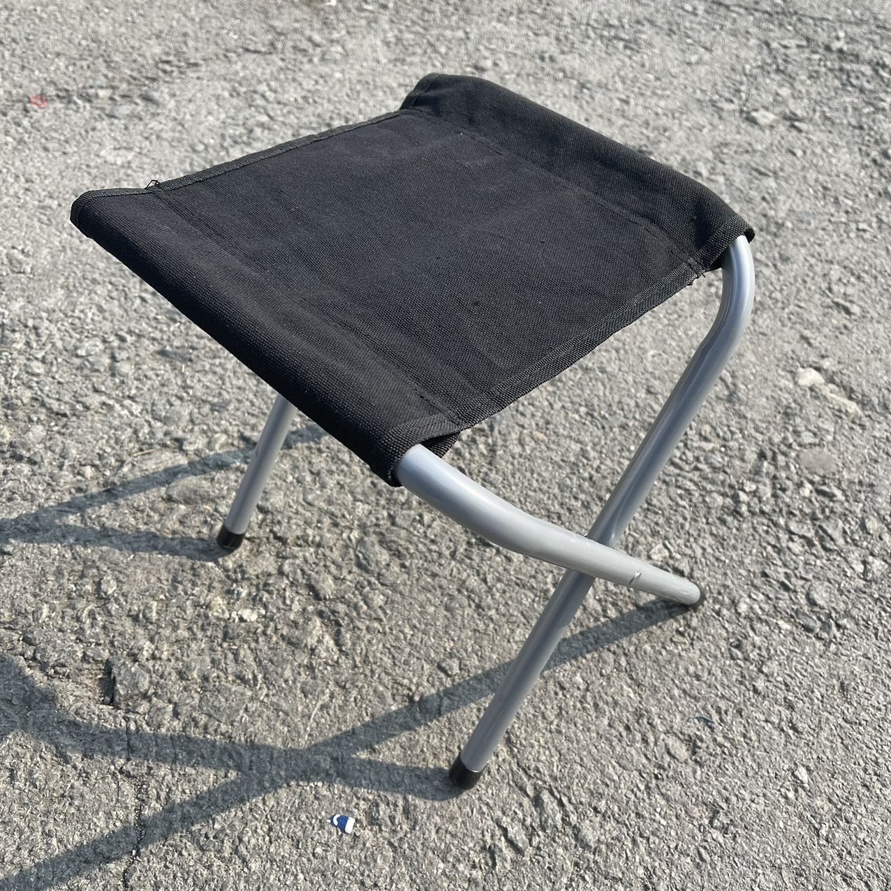 Табурет черный металлический без спинки 46х29*34cm — изображение 2