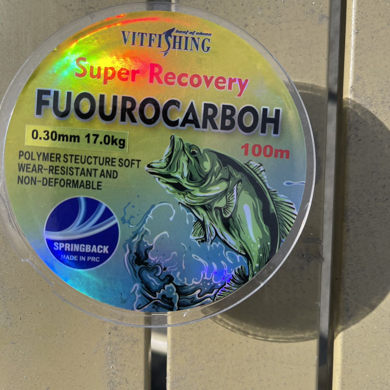 Леска 100м Super Recovery-FUOUROCARBOH — изображение 3