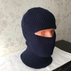 Маски Балаклава с закрытым ртом Черный.Синий.Зеленый.Белый