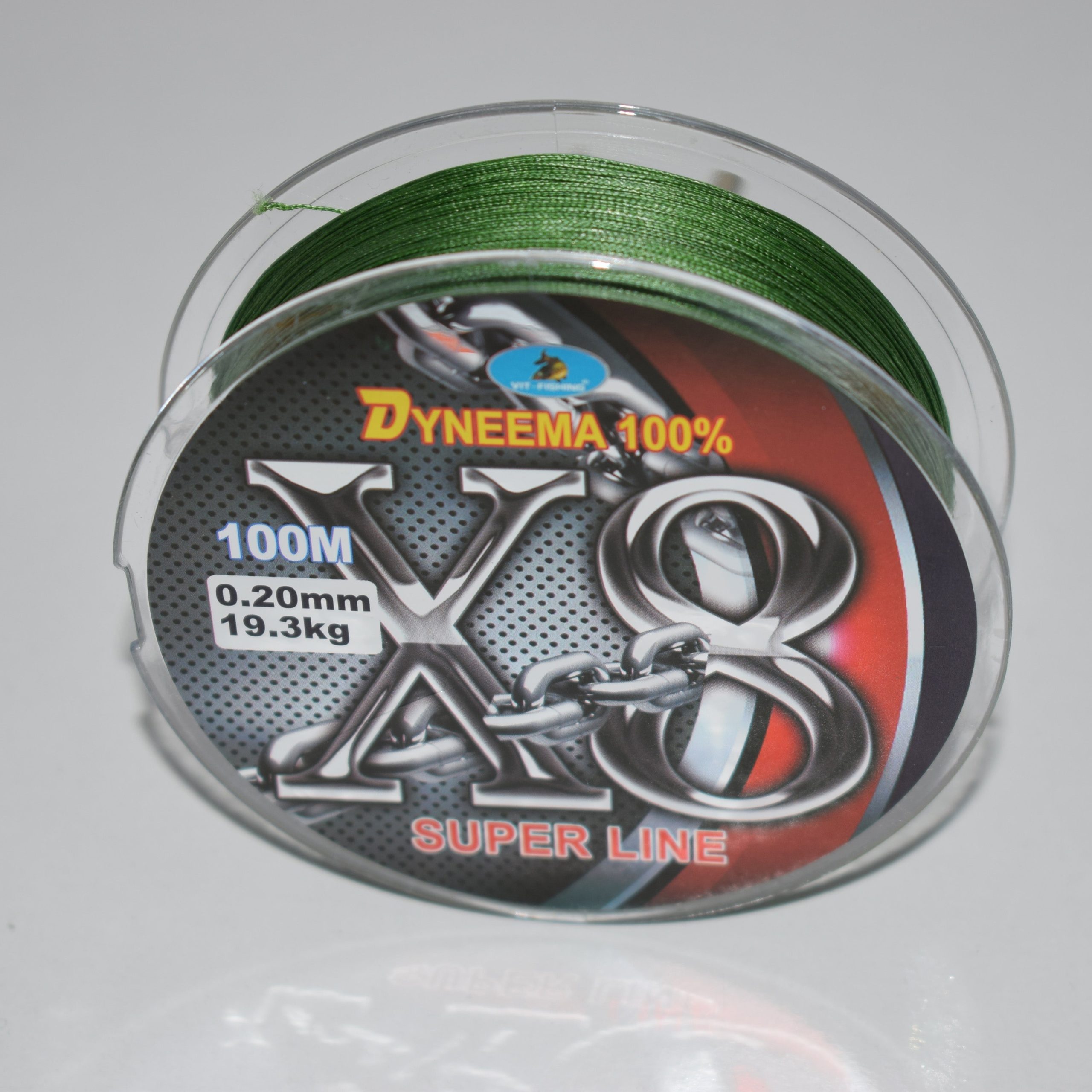 Плетеный шнур WEI-D08,Vitfishing X8, 100м — изображение 3