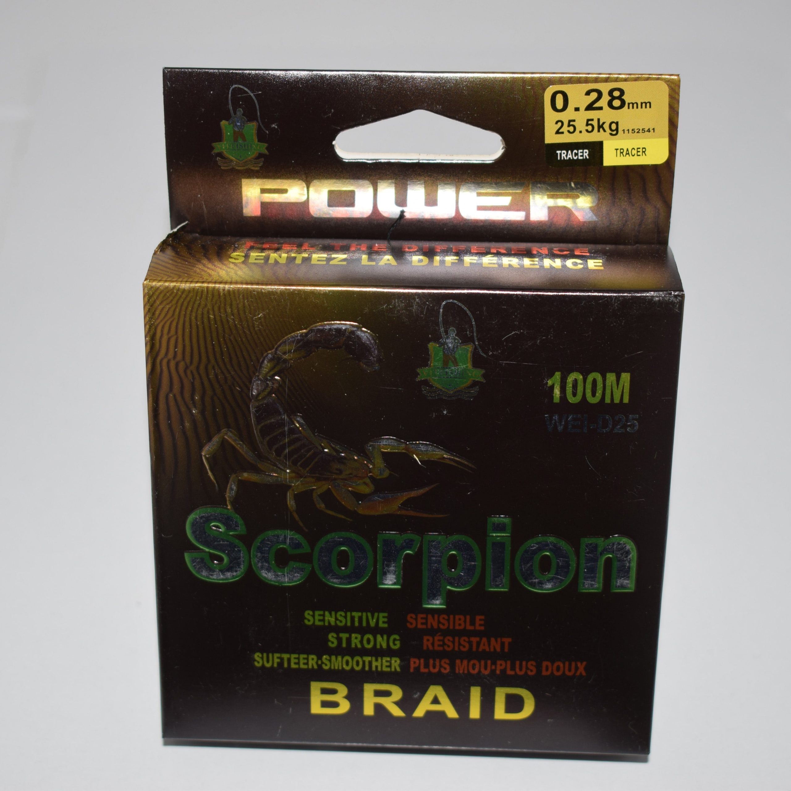Плетеный шнур WEI-D25,Scorpion, 100м — изображение 3