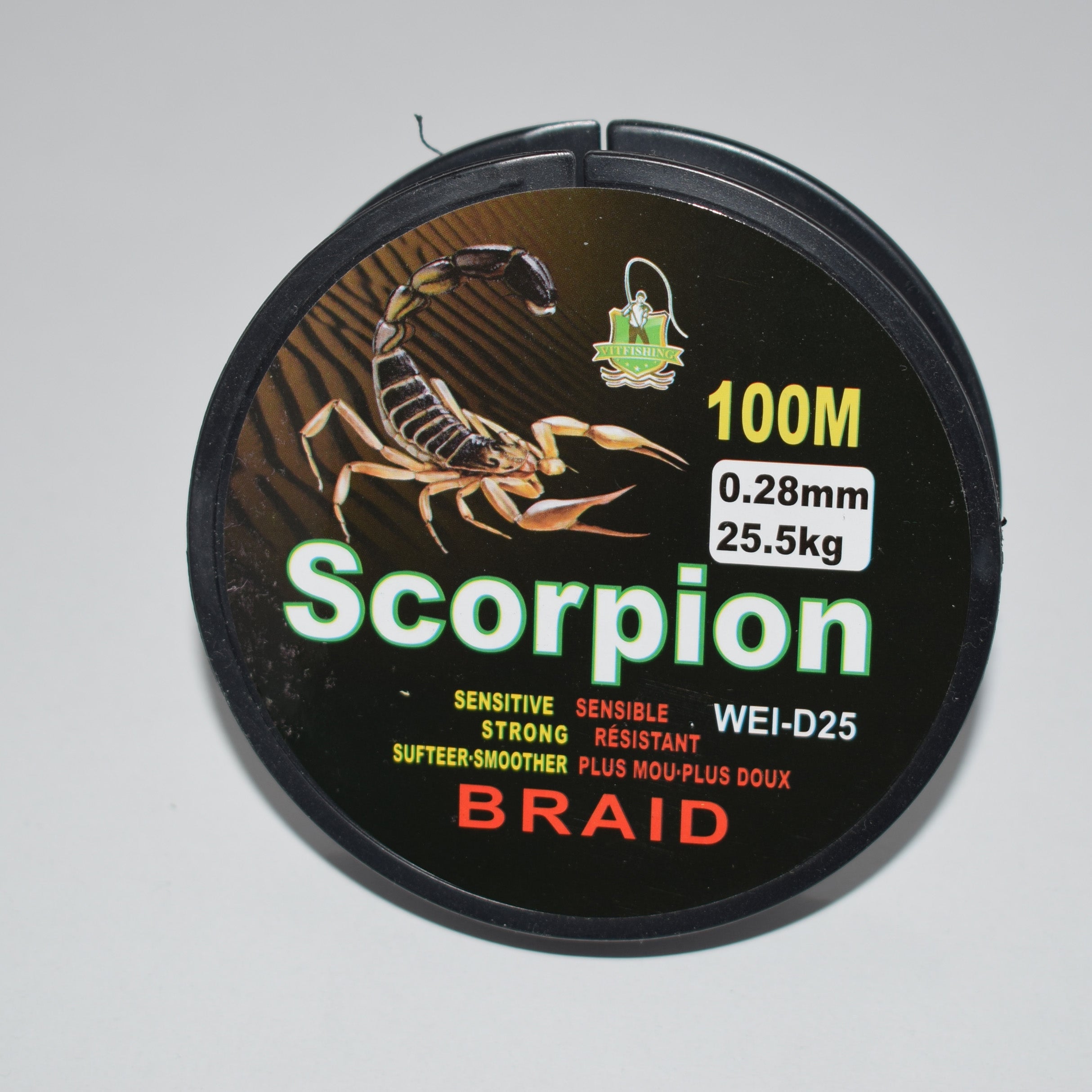 Плетеный шнур WEI-D25,Scorpion, 100м — изображение 4