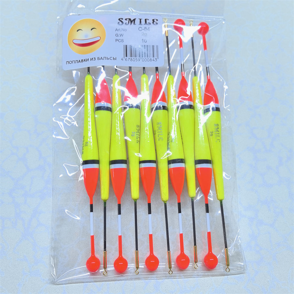 Поплавок бальсовый C-084 SMILE 10шт/уп