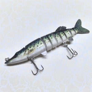 Воблер Minnow SY-20004  20 гр 0-2.5M 125мм цв 5# многосекционная