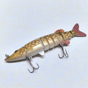Воблер Minnow SY-20004  20 гр 0-2.5M 125мм цв 8# многосекционная