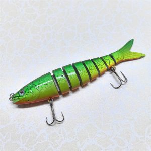 Воблер Minnow SY-20002  20 гр 0-2.5M 135мм цв 7# многосекционная