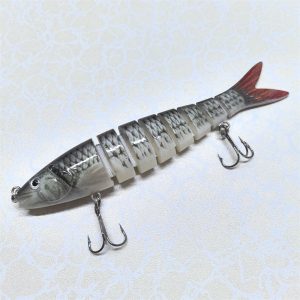 Воблер Minnow SY-20002  20 гр 0-2.5M 135мм цв 8# многосекционная