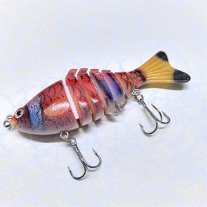 Воблер Minnow SY-20005  15 гр 0-2.0M 100мм цв 2# многосекционная