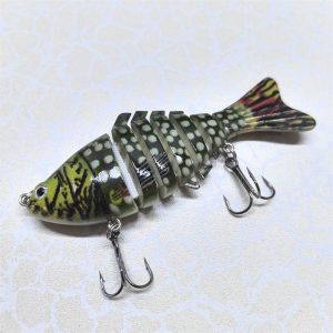 Воблер Minnow SY-20005  15 гр 0-2.0M 100мм цв 7# многосекционная